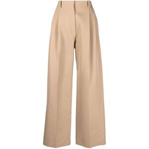 Calcaterra Brown Trousers - Flared Trousers Women